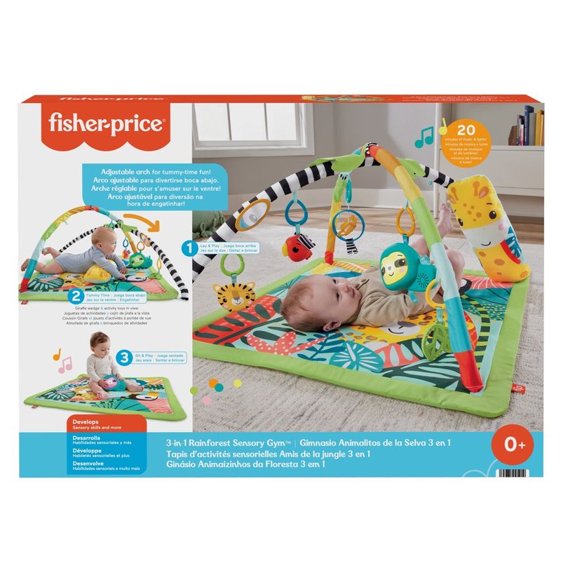 Jucarii, Copii si Bebe - Jucarii si jocuri - Jucarii bebelusi - Centre de activitati - Fisher price salteluta 3 in 1 - Infinity.ro