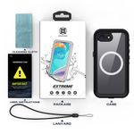 Laptop, Telefoane si Tablete - Telefoane mobile si accesorii - Accesorii Telefoane - Huse telefoane - Husa pentru iPhone 16e - ShellBox Waterproof IP68 Case - Negru - Infinity.ro