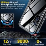 Laptop, Telefoane si Tablete - Telefoane mobile si accesorii - Accesorii Telefoane - Huse telefoane - Husa pentru Samsung Galaxy S25 - ShellBox Waterproof IP68 Case - Negru - Infinity.ro