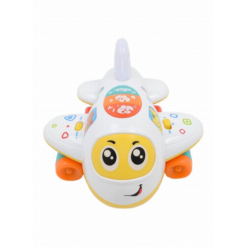 Jucarii, Copii si Bebe - Jucarii si jocuri - Jucarii bebelusi - Jucarii interactive bebelusi - Avionul interactiv cu sunete si lumini - Infinity.ro