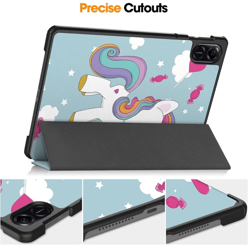 Laptop, Telefoane si Tablete - Tablete si accesorii tablete - Accesorii Tablete - Huse tablete - Husa pentru Honor Pad X8a - Techsuit FoldPro - Unicorn - Infinity.ro