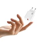 Laptop, Telefoane si Tablete - Telefoane mobile si accesorii - Accesorii Telefoane - Incarcatoare telefoane - Incarcator pentru Priza EU, USB, 18W - Lito (LC08) - Alb - Infinity.ro