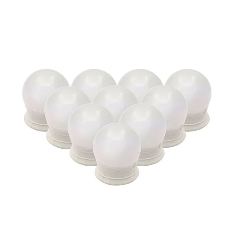 Casa si Gradina - Corpuri si surse de iluminat - Benzi LED - Instalatie 10 becuri LED, cu Dimmer, 3 trepte de lumina, USB, 23×6.5×18 cm, alb - Infinity.ro