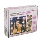 Casa si Gradina - Corpuri si surse de iluminat - Benzi LED - Instalatie 10 becuri LED, cu Dimmer, 3 trepte de lumina, USB, 23×6.5×18 cm, alb - Infinity.ro