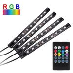 Casa si Gradina - Corpuri si surse de iluminat - Benzi LED - Lampa bara led, cu USB si control, 5V, 4 buc, multicolor - Infinity.ro
