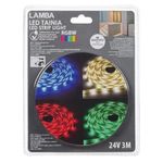 Casa si Gradina - Corpuri si surse de iluminat - Benzi LED - Banda led, autocolanta, cu telecomanda, lungime 3m, multicolor - Infinity.ro