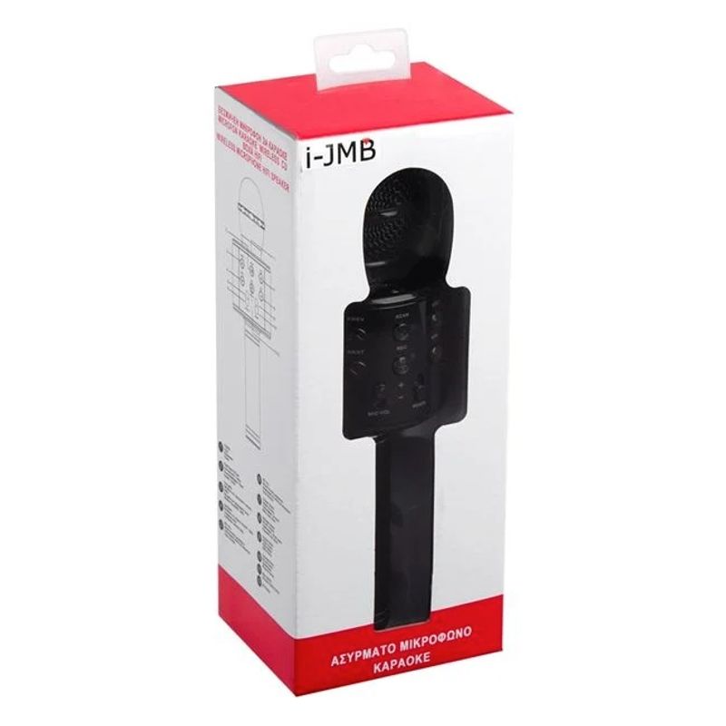 TV, Audio-Video si Foto - Accesorii TV si audio - Microfoane - Microfon Bluetooth pentru Karaoke, negru - Infinity.ro