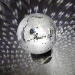 TV, Audio-Video si Foto - Instrumente muzicale - Accesorii instrumente muzicale - Disco ball, glob decorativ, diametru 25cm, argintiu - Infinity.ro