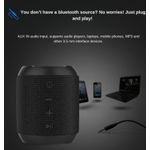 TV, Audio-Video si Foto - Portabile audio - Boxe portabile - Boxa portabila 360°, Bluetooth, Wireless Radio FM, Slot card MicroSD, IPX6, Acumulator 1200mAh, Negru - Infinity.ro