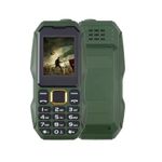 Laptop, Telefoane si Tablete - Telefoane mobile si accesorii - Telefoane Mobile - Telefon Militar cu ecran de 1.8", Dual Sim cu Carcasa Antisoc, Acumulator 5800mah, Lanterna, Radio, Slot Sim, Verde - Infinity.ro