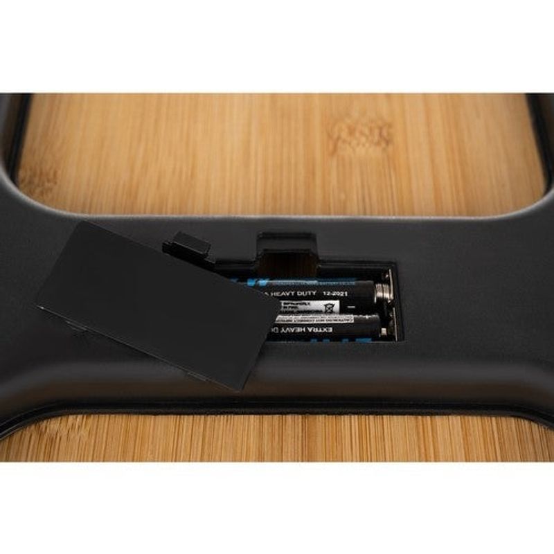 Ingrijire personala si Cosmetice - Sanatate si wellness - Aparate medicale - Cantare corporale - Cantar de Baie din lemn de Bambus cu ecran LCD, Design Eco-Friendly, Oprire Automata - Infinity.ro