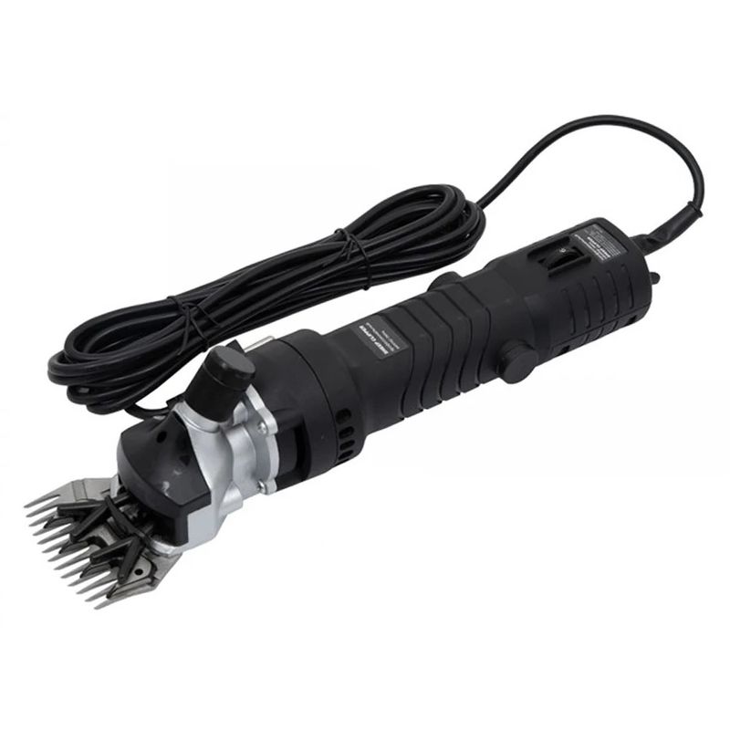 Petshop - Ingrijire si Igiena - Aparate de ingrijire - Aparate tuns animale - Masina de tuns oi Campion CMP 1423, 1000W, 6 Viteze, cu valiza pentru transport, 35x9.5x8 cm, negru - Infinity.ro