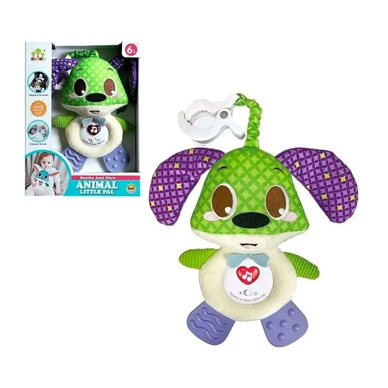 Jucarii, Copii si Bebe - Jucarii si jocuri - Jucarii de plus - Jucarie Senzoriala pentru Bebelusi 6 luni+, cu Sunete si Agatatoare pentru Patut, Multicolora - Infinity.ro