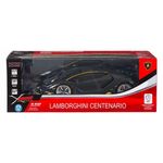 Jucarii, Copii si Bebe - Jucarii si jocuri - Vehicule si jucarii cu telecomanda - Masinute - Masina Lamborghini Centenario, cu telecomanda si Joystick, functii complete, 53x23.5x20cm, negru - Infinity.ro
