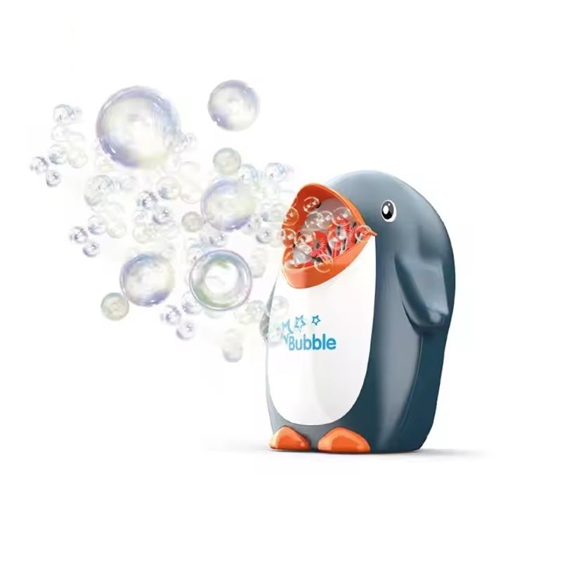 Jucarii, Copii si Bebe - Jucarii si jocuri - Jucarii & jocuri educative - Jucarii interactive - Jucarie pentru baloane de sapun, electric, in forma de pinguin, pentru copii 3 ani+, plastic, multicolor - Infinity.ro