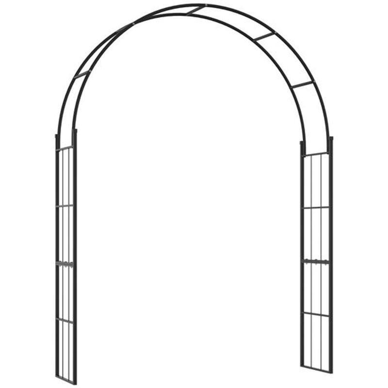 Arcada metalica, pergola, pentru gradina, 153x40x210 cm - Marketplace ...