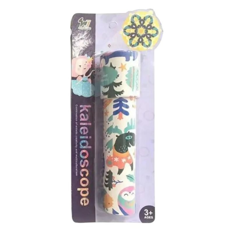 Jucarii, Copii si Bebe - Jucarii si jocuri - Jucarii & jocuri educative - Jucarii interactive - Set cu 2 Caleidoscoape pentru copii 3 ani+, 19.5x4.5x4.5 cm, multicolor - Infinity.ro