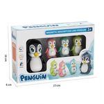 Jucarii, Copii si Bebe - Jucarii si jocuri - Jucarii & jocuri educative - Jucarii interactive - Set cu 4 Pinguini Magnetici care merg si canta, pentru copii de 3 ani+, Multicolor - Infinity.ro