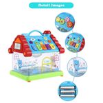 Jucarii, Copii si Bebe - Jucarii si jocuri - Jucarii & jocuri educative - Jucarii interactive - Jucarie interactiva casuta cu proiectii, lumini si melodii, copii 1.5 ani+, 23x20x15cm, Multicolor - Infinity.ro