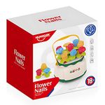Jucarii, Copii si Bebe - Jucarii si jocuri - Jucarii & jocuri educative - Jucarii interactive - Jucarie edicativa pentru copii de 1.5 ani+, in forma de cos cu flori, din plastic, multicolor - Infinity.ro