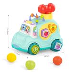 Jucarii, Copii si Bebe - Jucarii si jocuri - Jucarii & jocuri educative - Jucarii interactive - Jucarie interactiva de sortare - Camionul cu sunete, pentru Copii de la 18 luni+, Verde-Multicolor - Infinity.ro