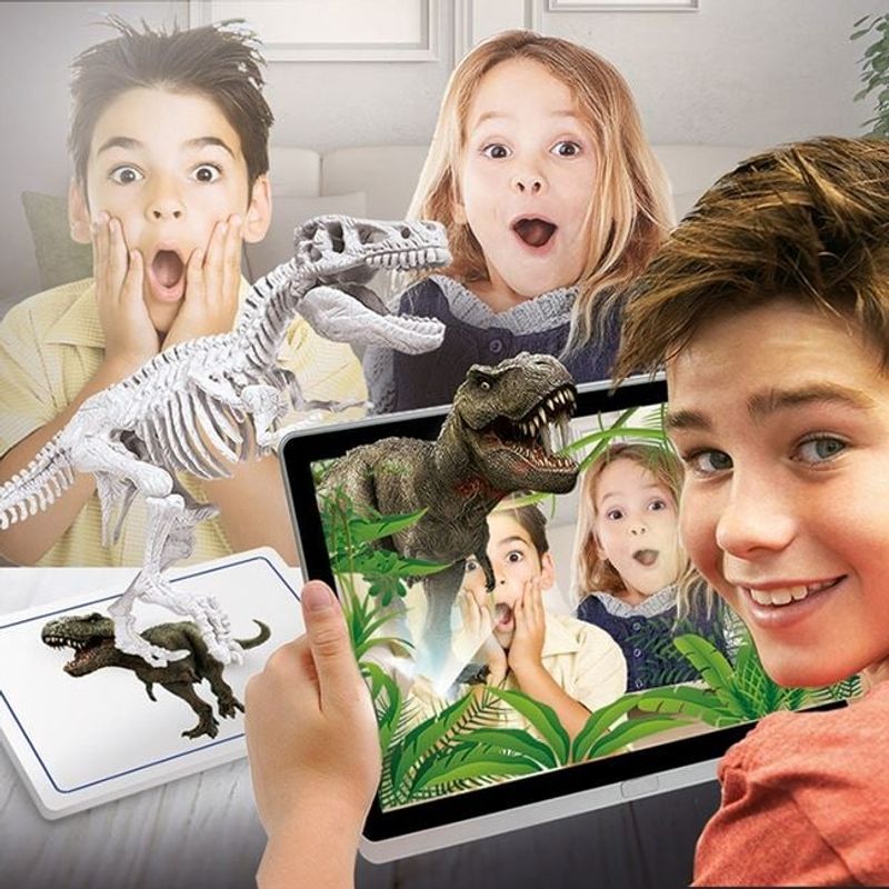 Jucarii, Copii si Bebe - Jucarii si jocuri - Jucarii & jocuri educative - Jocuri si jucarii educative - Set Stiinta si Joaca, Dinozauri, Tiranozauri - Infinity.ro