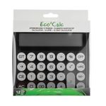 Carti si Birotica - Birotica - Aparatura de birou - Calculatoare de birou - Calculator cu Taste Gri, 12 Cifre, 15x3.5x14.5 cm, negru - Infinity.ro