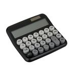 Carti si Birotica - Birotica - Aparatura de birou - Calculatoare de birou - Calculator cu Taste Gri, 12 Cifre, 15x3.5x14.5 cm, negru - Infinity.ro