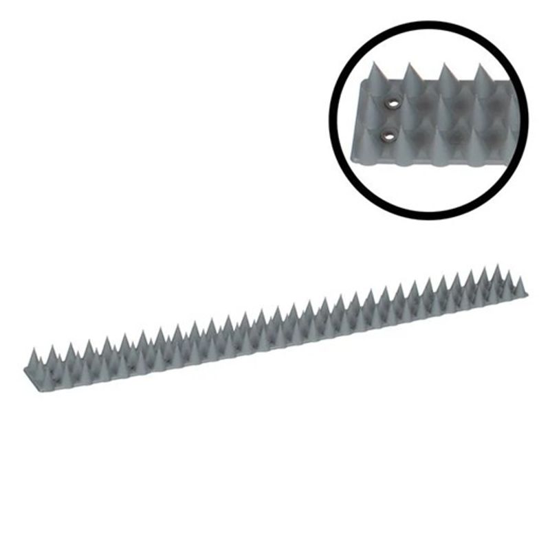 Market - Curatenie si intretinere casa - Produse menaj - Insecticide si capcane - Tepi Anti Pasari Gri, dimensiune 45x5cm, - 3buc, Gri - Infinity.ro