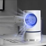 Market - Curatenie si intretinere casa - Produse menaj - Insecticide si capcane - Capcana Electrica pentru Insecte 5V cu USB Alba Bleu 12x21cm - Infinity.ro