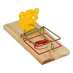Market - Curatenie si intretinere casa - Produse menaj - Insecticide si capcane - Capcana pentru Soareci, dimensiune 10x4.5cm - 2buc, lemn - Infinity.ro