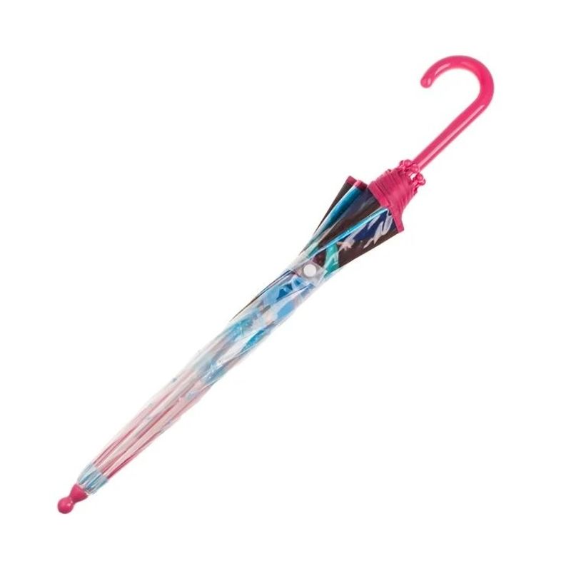 Fashion, accesorii si bijuterii - Copii - Accesorii copii - Alte accesorii copii - Umbrela de ploaie pentru copii, PVC, model Frozen 2, 64cm, roz - Infinity.ro