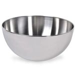 Casa si Gradina - Bucatarie si vesela - Vesela si tacamuri - Farfurii si boluri - Bol rotund, din metal, capacitate 6.5L, argintiu - Infinity.ro