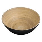 Casa si Gradina - Bucatarie si vesela - Vesela si tacamuri - Farfurii si boluri - Bol din bambus, capacitate 1L, negru - Infinity.ro