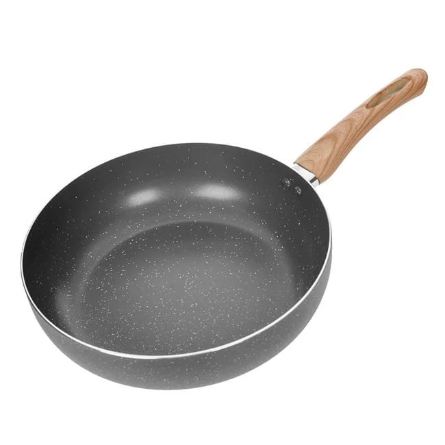 Tigaie wok, antiaderenta, diametru 28cm, negru