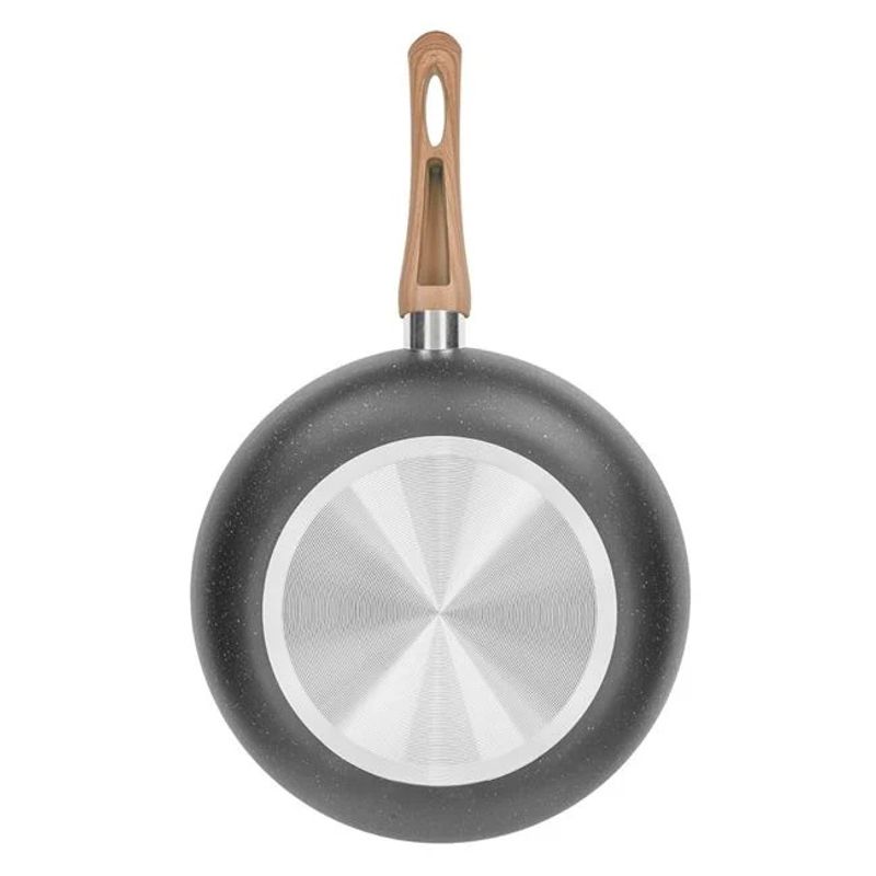 Casa si Gradina - Bucatarie si vesela - Vase pentru gatit - Tigai si seturi - Tigaie wok, antiaderenta, diametru 28cm, negru - Infinity.ro