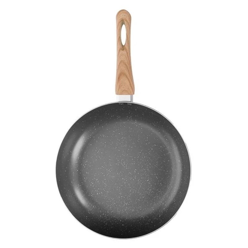 Casa si Gradina - Bucatarie si vesela - Vase pentru gatit - Tigai si seturi - Tigaie wok, antiaderenta, diametru 28cm, negru - Infinity.ro