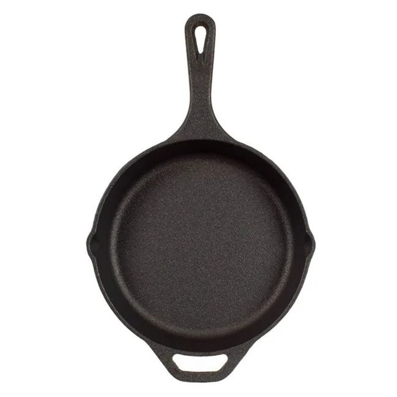 Casa si Gradina - Bucatarie si vesela - Vase pentru gatit - Tigai si seturi - Tigaie din fonta, rotunda, diametru 26x5.3cm, negru - Infinity.ro