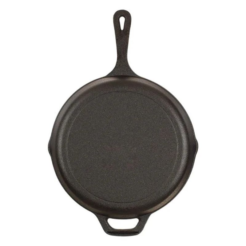 Casa si Gradina - Bucatarie si vesela - Vase pentru gatit - Tigai si seturi - Tigaie din fonta, rotunda, diametru 26x5.3cm, negru - Infinity.ro