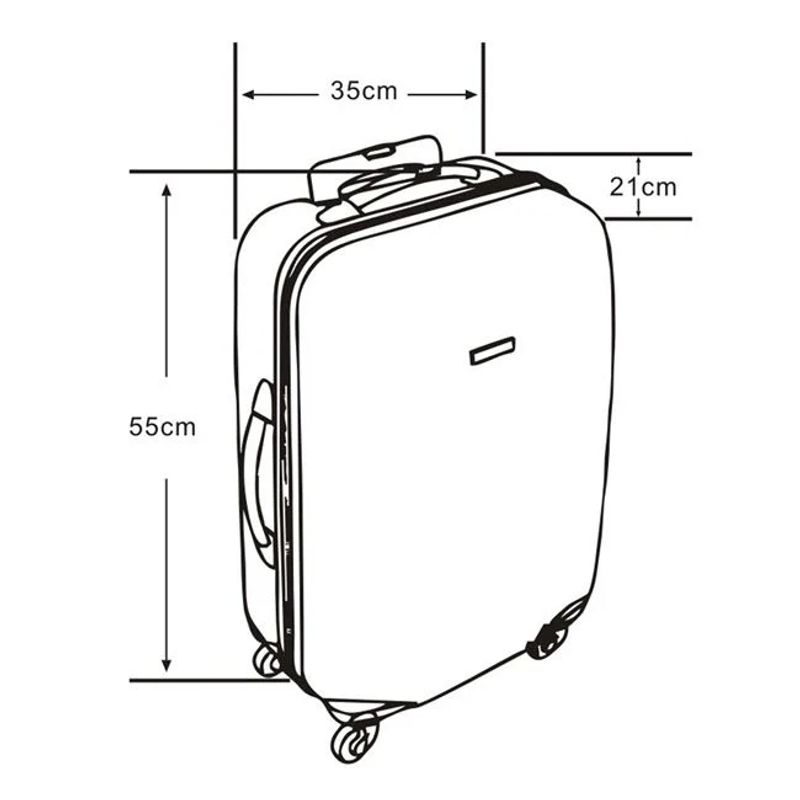 Sport si Outdoor - Articole de voiaj - Trolere - Valiza tip Troler, gri Metalizat, cu Dungi Reliefate, 33L - Infinity.ro
