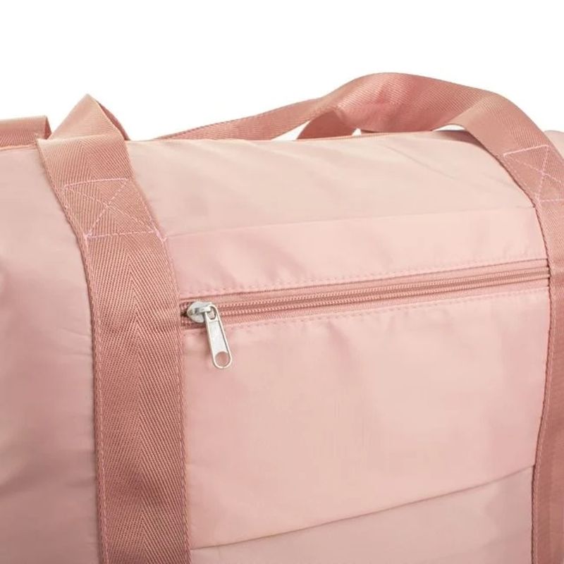 Sport si Outdoor - Articole de voiaj - Genti voiaj - Geanta de Voiaj Pliabila, Roz, cu Buzunare, 42L - Infinity.ro