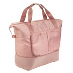 Sport si Outdoor - Articole de voiaj - Genti voiaj - Geanta de Voiaj Pliabila, Roz, cu Buzunare, 42L - Infinity.ro