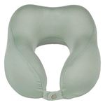 Sport si Outdoor - Articole de voiaj - Accesorii articole de voiaj - Perna de Calatorie Anatomica, Gri, cu Spuma cu Memorie, 27cm - Infinity.ro