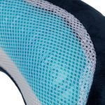 Sport si Outdoor - Articole de voiaj - Accesorii articole de voiaj - Perna de Calatorie Anatomica, cu Memory Foam si Cooling Gel, Albastra, 27cm - Infinity.ro