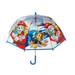 Fashion, accesorii si bijuterii - Copii - Accesorii copii - Alte accesorii copii - Umbrela de Ploaie Baston, Paw Patrol, pentru Copii, PVC, 64 cm, transparent - Infinity.ro