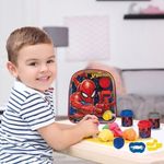 Carti si Birotica - Rechizite - Plastilina - Set Plastilina Spiderman, cu 4 Recipiente si 5 Accesorii, 3ani+, 23x5x24 cm - Infinity.ro