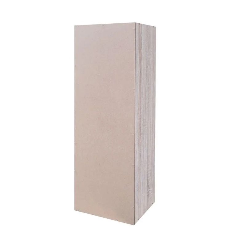 Casa si Gradina - Mobilier - Biblioteci si rafturi - Etajere - Etajera tip Biblioteca, cu 3 Rafturi, 30x23.5x89cm, alb/natural - Infinity.ro