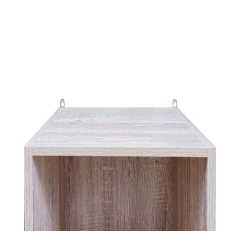 Casa si Gradina - Mobilier - Biblioteci si rafturi - Etajere - Etajera tip Biblioteca, cu 3 Rafturi, 30x23.5x89cm, alb/natural - Infinity.ro