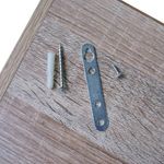 Casa si Gradina - Mobilier - Biblioteci si rafturi - Etajere - Etajera tip Biblioteca, cu 3 Rafturi, 30x23.5x89cm, alb/natural - Infinity.ro