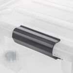 Casa si Gradina - Mobilier - Organizare si depozitare - Cutii depozitare - Cutie de depozitare, din plastic, cu capac, capacitate 32L, transparent - Infinity.ro